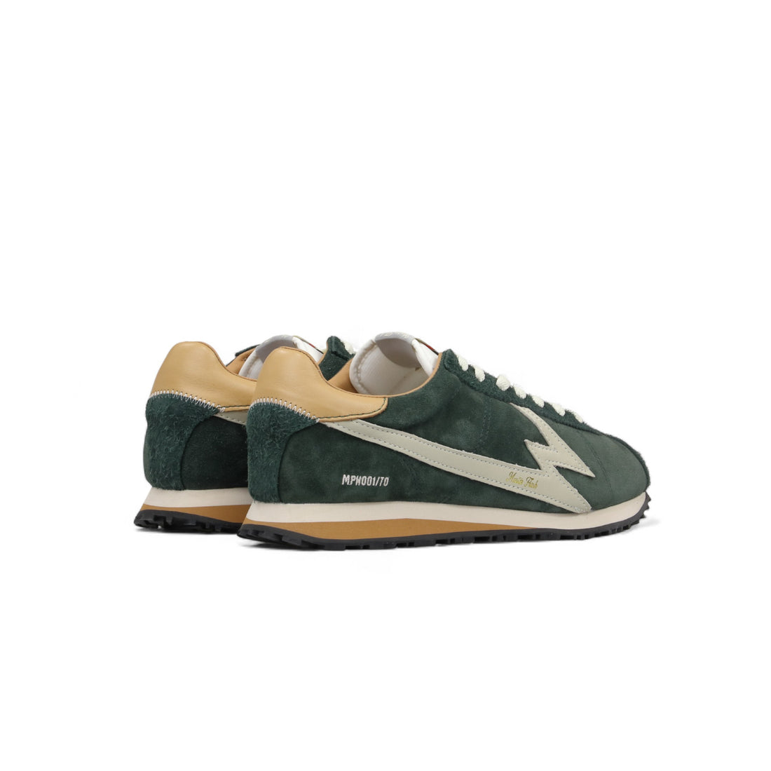 Sneaker Flash Suede Verde Foresta
