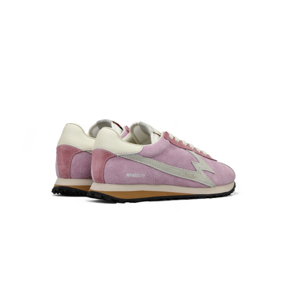 Sneaker Flash Nylon Rosa e Off White