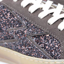SNEAKER ICONIC GLITTER MOKA