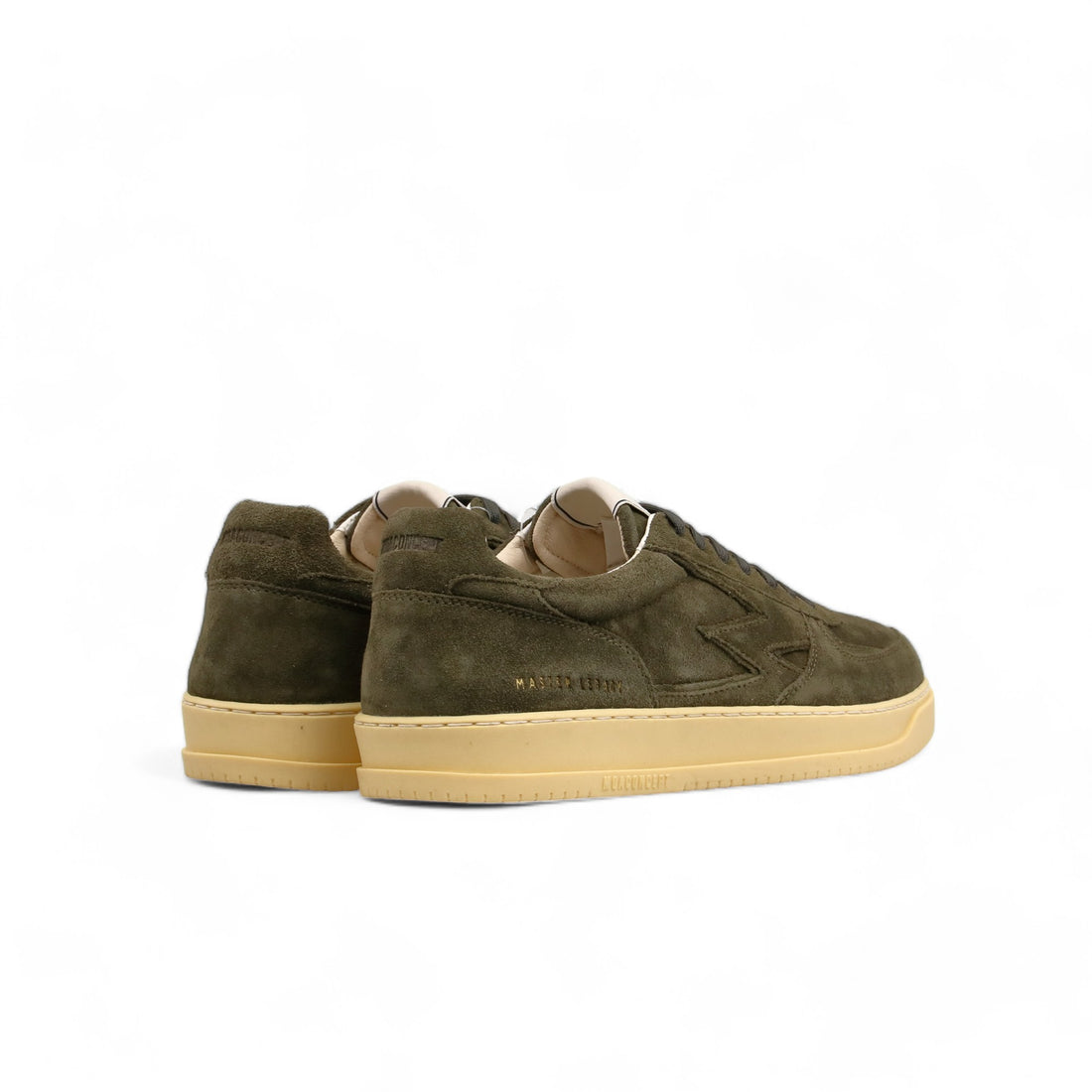 Sneaker Legacy suede verde militare