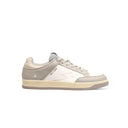 Squad sneaker with embroidered logo and gray details