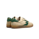 Sneaker Club Sabbia Suede Dettaglio Verde Bosco