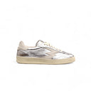 Laminated silver Club sneaker