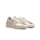 Laminated silver Club sneaker