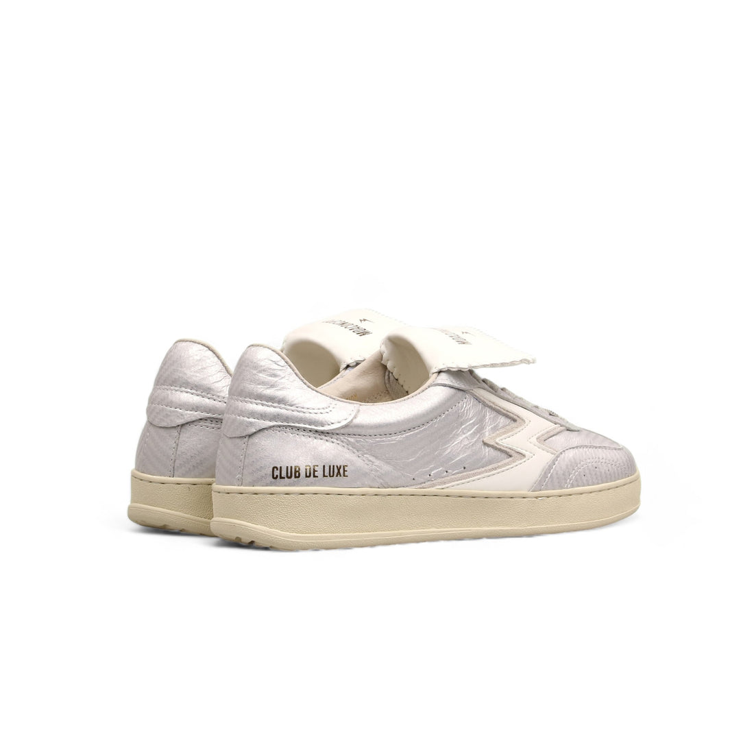 Sneaker Club Pelle Argento