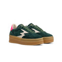 Double Club Deluxe Suede Green Sneaker